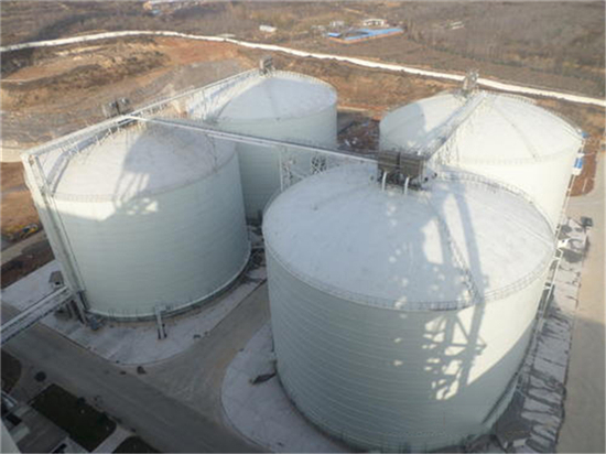 阳江5000吨立式粉煤灰储存罐